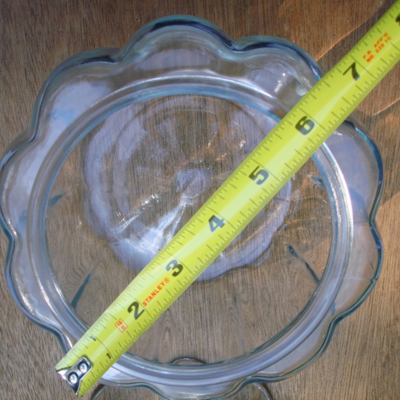 Glass Pumpkin Halloween Decor Cookie Jar with Lid Clear Glass Decoration - Picture 7 of 8